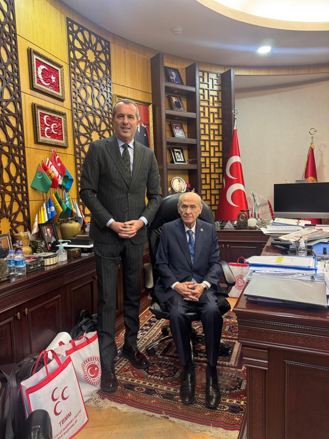Saffet Sancaklı’dan Devlet Bahçeli’ye ziyaret