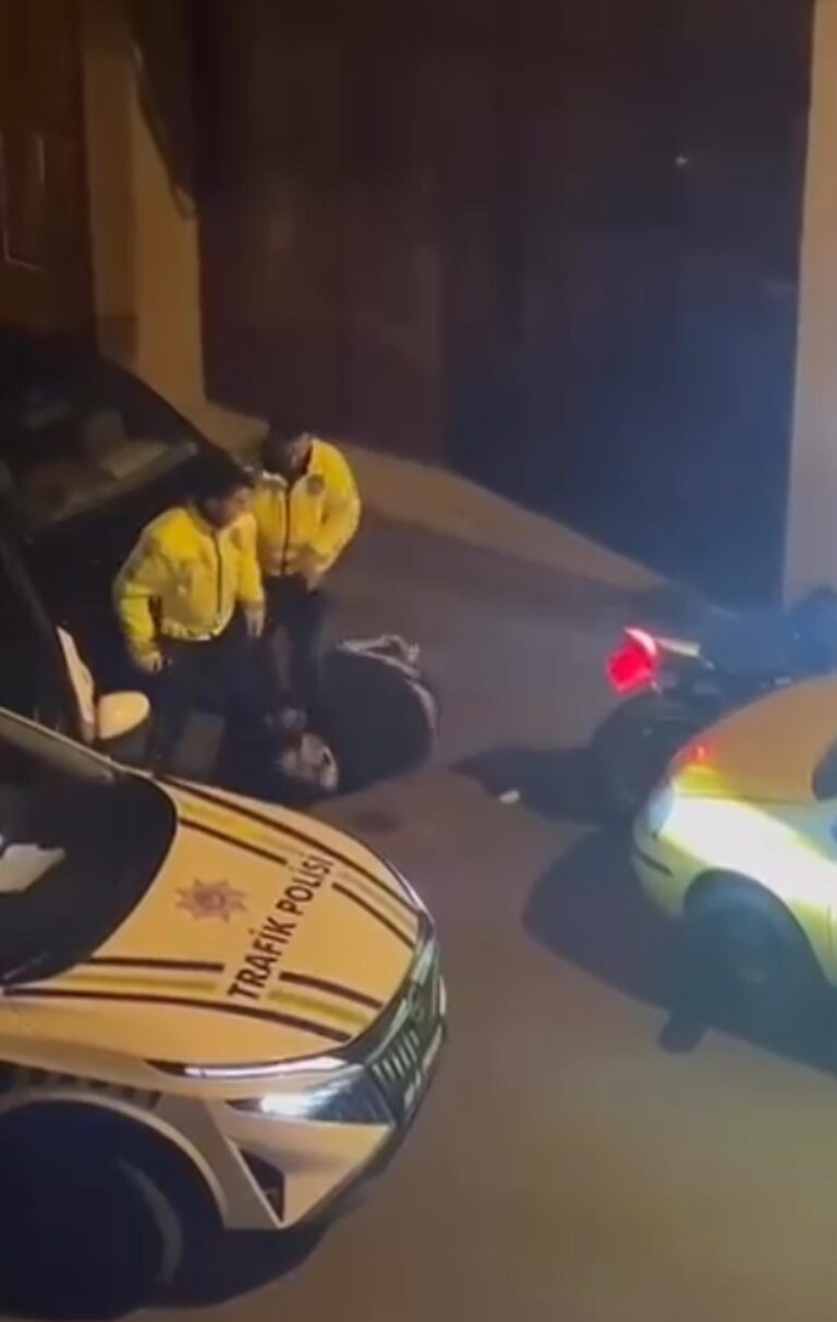 Tekirdağ’da motosiklet sürücüsüne şiddet uygulayan 2 polis görevden uzaklaştırıldı