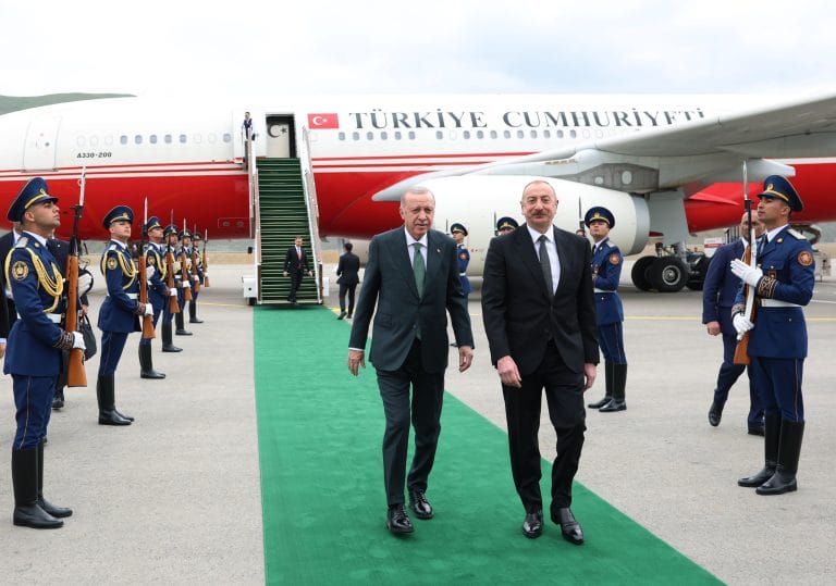 Cumhurbaşkanı Erdoğan, Azerbaycan’da