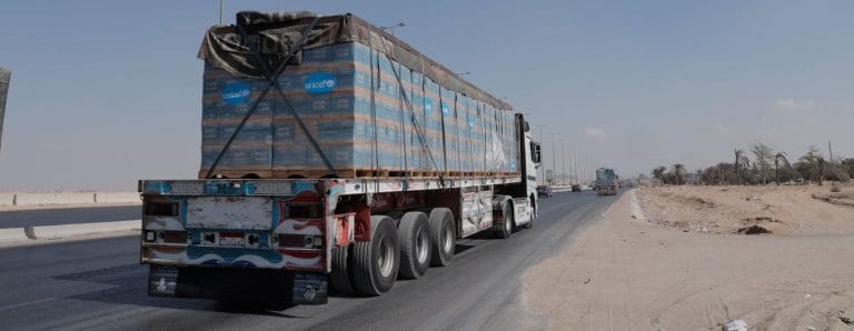Yardım tırları 81 gün sonra Gazze’ye girdi