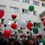 Kas hastası Raziye'nin isteği; Filistin bayrağını simgeleyen balonlar gökyüzüne bırakıldı 3 kas hastasi raziyenin istegi filistin bayragini simgeleyen balonlar gokyuzune birakildi 9ef70401c2af