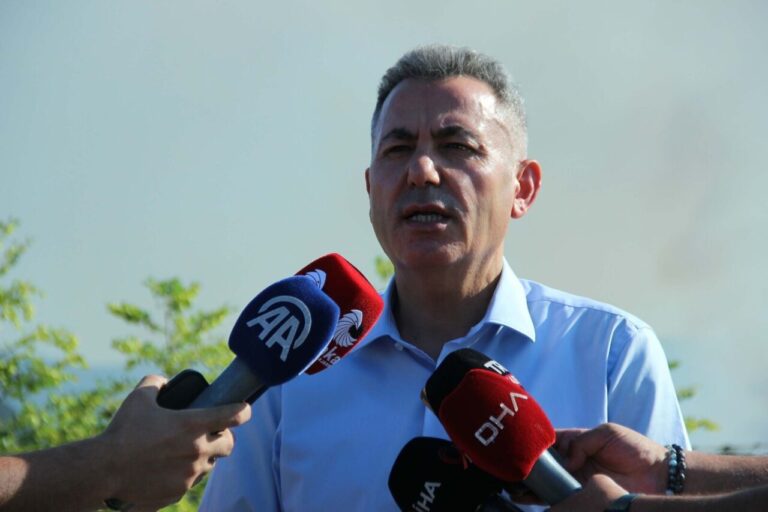 İzmir Bornova’da orman yangını (3)