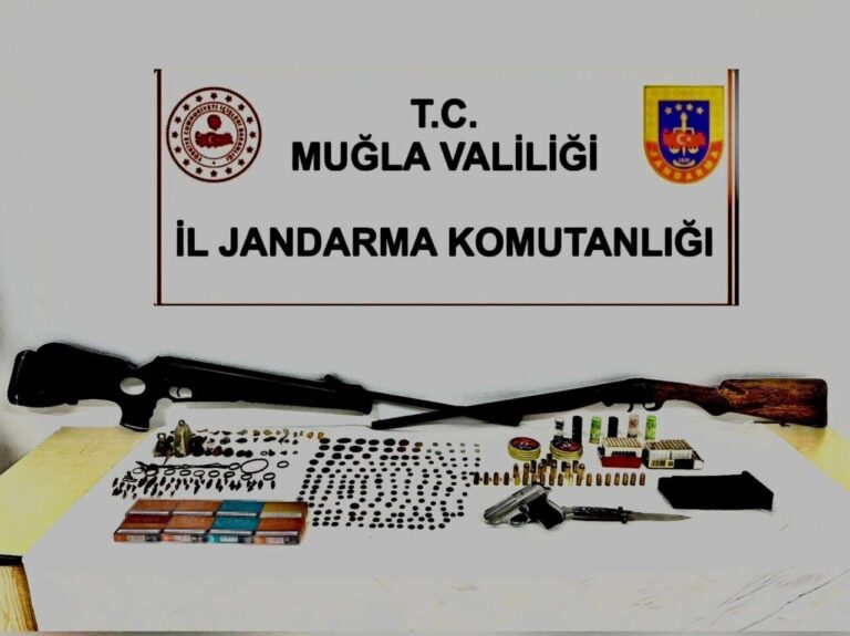 Muğla’da tarihi eser ve ruhsatsız silah operasyonu: 2 gözaltı