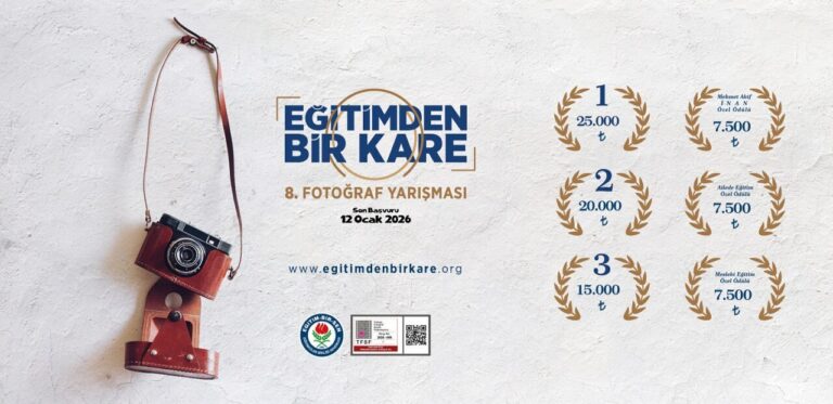 ‘Eğitimden Bir Kare Fotoğraf Yarışması’nın 8’incisi başladı