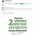 gubre avansi ve 1inci nakdi capa avans odemeleri hesaplara yatirildi c124f168ec9a