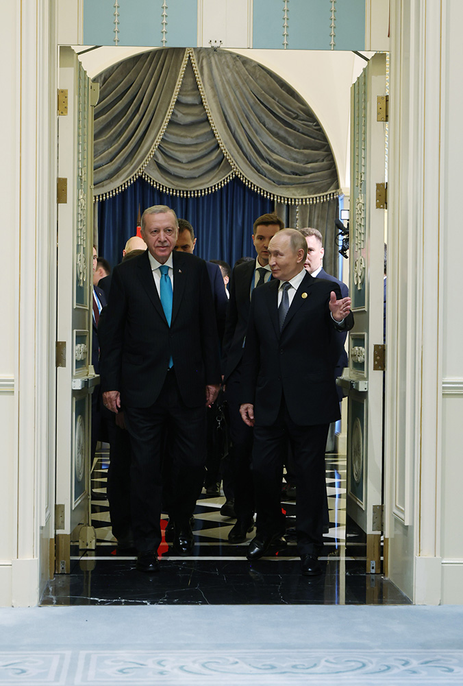 Cumhurbaşkanı Erdoğan, Rusya Devlet Başkanı Putin ile bir araya geldi 1 CUMHURBASKANI ERDOGAN RUSYA DEVLET BASK 891939 264879