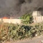 adanada zincir marketin deposundan yangin 505290730254