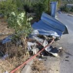 istanbul basaksehirde kazada otomobile saplanan demir surucunun bacagini delip aracin arkasindan cikti bc03a0f896a1