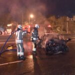 istanbul esenlerde takla atan otomobil alev aldi 5 yarali 050b75f886d8