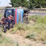 mersinde cezaevi ring araci devrildi 5i mahkum 12 yarali 45af79b5ab10