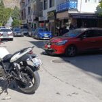 Otomobille çarpışan motosikletin sürücüsü yaralandı 1 otomobille carpisan motosikletin surucusu yaralandi e426dc5d14fb