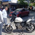 Otomobille çarpışan motosikletin sürücüsü yaralandı 2 otomobille carpisan motosikletin surucusu yaralandi fa44eeb5d7a5