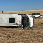 otomobille carpisan ogrenci servis minibusu sarampole devrildi 9 yarali 5ad3349419eb