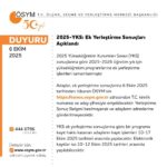 2025 yks ek yerlestirme sonuclari aciklandi bf33bf2c7abe