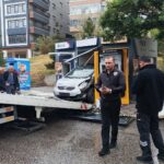 ankarada otomobil atmye girdi surucu yaralandi 1e4df453b38b