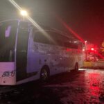 astide park halindeki yolcu otobusu yandi 58de84f68bc6