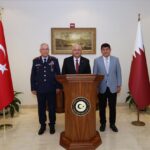 bakan guler resmi temaslarda bulunmak uzere katara gitti a016729aced6