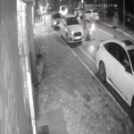 balikesirde motosikletin yayaya carptigi kaza kamerada 2 yarali b836f4a7db7a