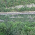 baraj golunde sel sularinin surukledigi odunlar temizleniyor 834d8ff9473c