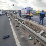 bariyere carpan kamyonetin surucusunun ayagi koptu 27c7c23a6979