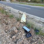 bariyere carpan kamyonetin surucusunun ayagi koptu e351ab070a22