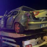 bolu dagi tuneli cikisinda otomobil bariyerlere carpti 1i agir 3 yarali b1d65634c19a
