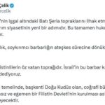 celik israil meclisinin bati seria topraklarini ilhak etmeye donuk karari soykirim siyasetinin yeni bir adimidir 0814e747fa0f