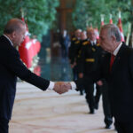 Cumhurbaşkanlığı Külliyesi'nde Cumhuriyet Bayramı Kutlaması Yapıldı 3 cumhurbaskani erdogan 29 ekim tebriklerini kabul etti 2fb38daaa992