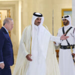 cumhurbaskani erdogan katar emiri al sani ile gorustu 18347b775317