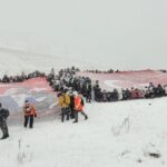 Cumhuriyet Tırmanışı Palandöken Zirvesinde Gerçekleşti, Öğrenciler Hava Şartlarına Rağmen Bayrak Açtı! 1 dagcilar cumhuriyet tirmanisinda tipiye yakalandi e253ab4c54ad