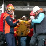 deprem tatbikatinda yarali yakinlarinin feryatlari gercegi aratmadi 8ba0aae79c68
