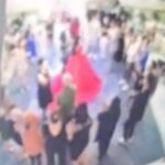 dugun salonundaki dev avize pistte dans eden gelinin uzerine dustu 435014092ae9