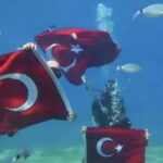 Fethiye’de Su Altında Bayrak Kutlaması ile Cumhuriyet Bayramı Coşkusu Yaşandı 3 fethiyede su altinda cumhuriyet kutlamasi db9aec020664
