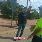 halk kosusu nedeniyle yolu kesilen arac suruculeri kosuculari tartaklayip hakaret etti 89fafeb0c5c1
