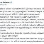 iletisim baskani duran siyaset tehdit ve nefret diliyle degil milletin gonlu kazanilarak yapilir 1af356160a46
