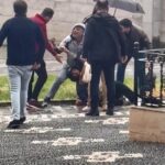 istanbul gaziosmanpasada tartistigi kisiyi once yerde surukledi sonra kaldirim tasiyla darbetti 8d75b983fd5d