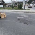Kağıthane'de Ana Cadde Üzerinde Yol Çökmesi, Çalışmalar Başlatıldı 1 istanbul kagithanede yol coktu 4ef5dbcd0104