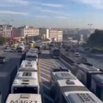 istanbul kucukcekmecede 2 metrobusun carpistigi kazada 1 yolcu yaralandi genis haber da1e7f1108b7