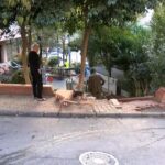 istanbul sislide yokustan kayan otomobil cocuk parkina girdi d30027911b5d