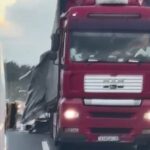 istanbul tir soforu zikzak cizerek ilerledi dorsedeki yukler yola savruldu b4fee7903534