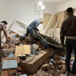 kamyon 4 katli apartmanin giris katina carpti daire sakinlerinin korku yasadigi kaza kamerada 0928322bd7ef