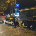 kusadasinda belediye temizlik aracina carpan otomobilin surucusu oldu bfad185cab4f
