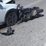 motosiklet surucusunun oldugu kaza kask kamerasinda 62e0faccafe8