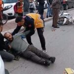 İnegöl'de Motosikletin Çarptığı Yaya Yaralandı, Kazanın Görüntüleri Ortaya Çıktı 3 motosiklet yayaya carpti 2 yarali 84d5634a78f6