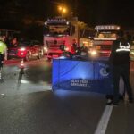 muglada is makinesine arkadan carpan motosikletin surucusu oldu 8ebd4d381478