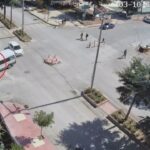 okul servisi ile elektrikli bisiklet carpisti 2 yarali kaza kamerada fa9cf0715439