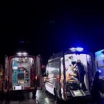 otomobil bariyerlere carpti baba ile 3 cocugu yaralandi 4ef32ef1b340