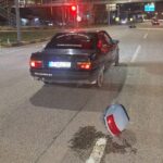 otomobil kirmizi isikta duran motosiklete carpti kaza kamerada 5d01b64b2c58