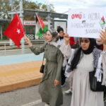 samsunda universite ogrencileri filistin icin yurudu 923b2761943b