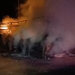 sanliurfada elektronik esya yuklu tir dorsesinin yanmasi kamerada 23ee841855bc